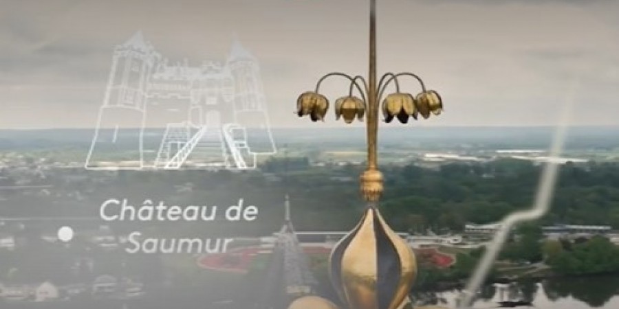 Le château de Saumur objet d'un reportage de France 2 