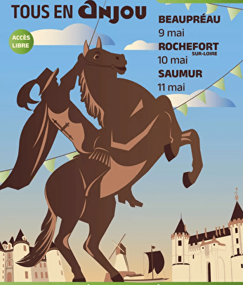 La Route Européenne d'Artagnan au château de Saumur