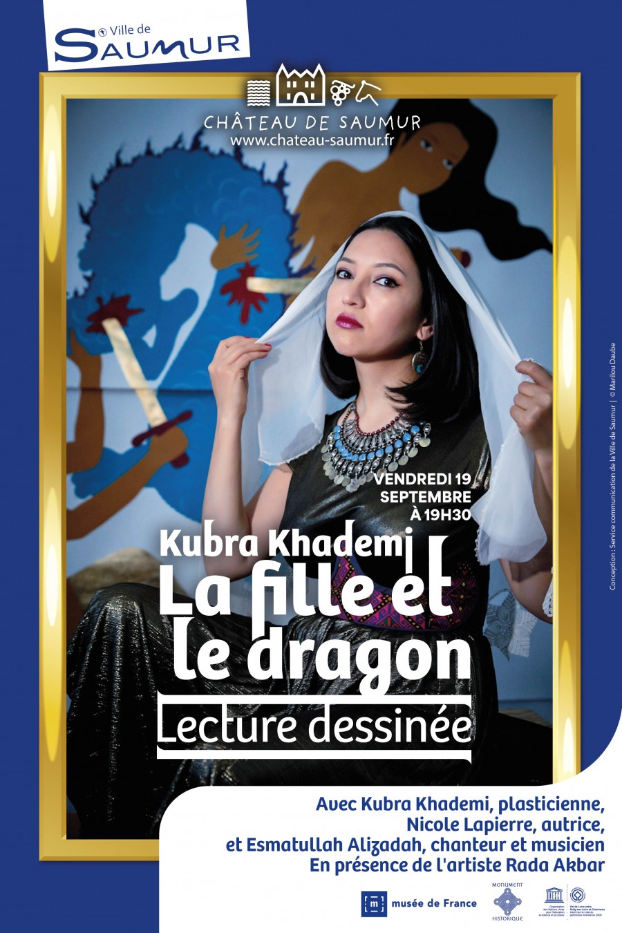 Kubra Khademi. La fille et le dragon