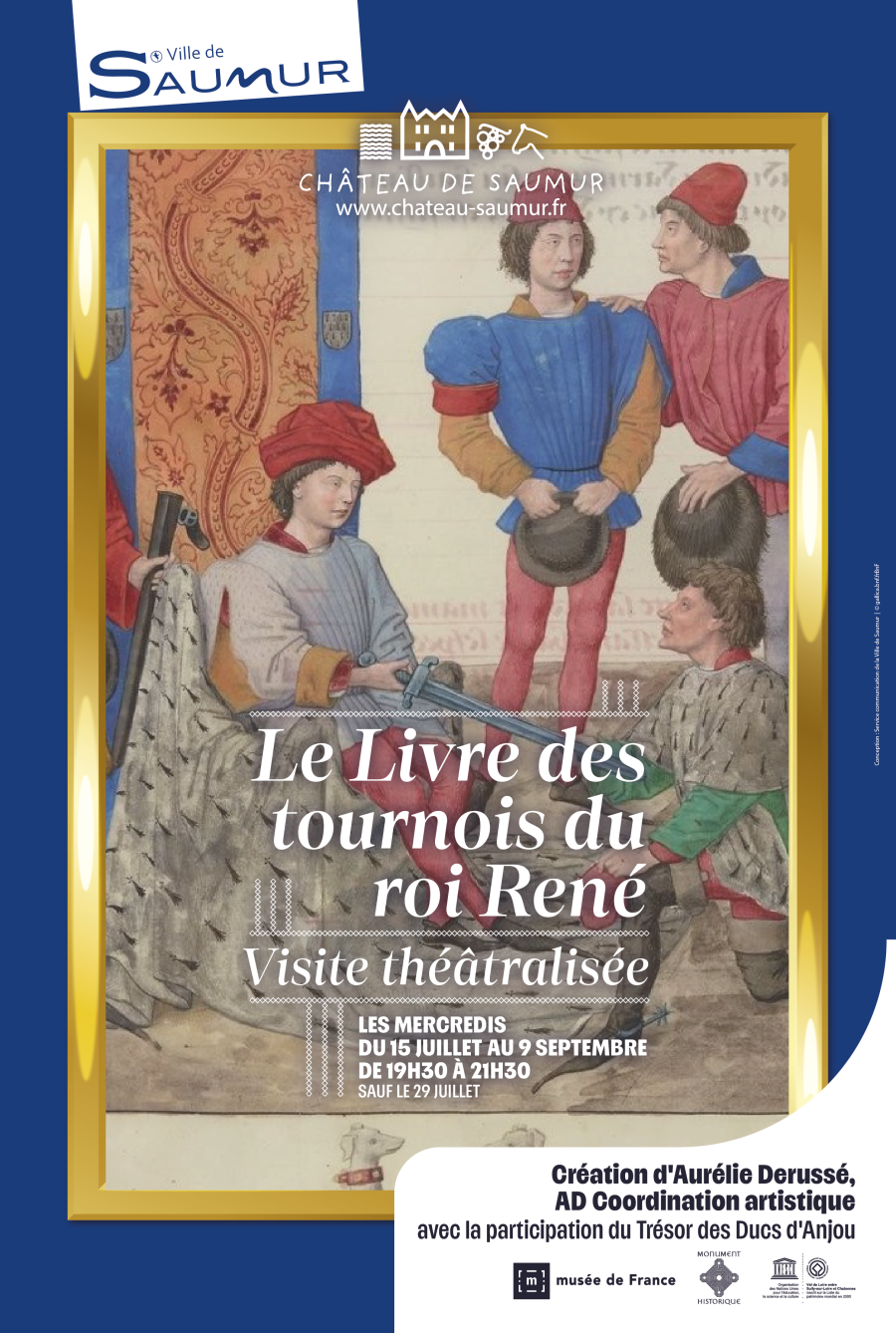 Visite th&eacute;&acirc;tralis&eacute;e - Le Livre des tournois du roi Ren&eacute;
