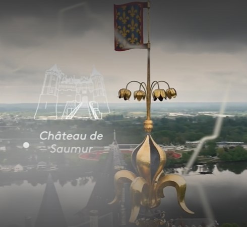 Le château de Saumur objet d'un reportage de France 2 