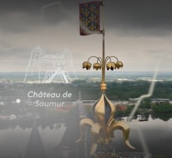 Le château de Saumur objet d'un reportage de France 2 